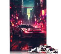 Puzzle Cyberpunk Sportsracing Car 520, puzzle stimolante e stimolante per adulti e ragazzi, 520 pezzi (52x38 cm)