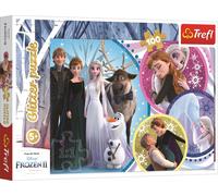Trefl Glitter Puzzle 100 Pezzi - Disney Frozen II - 1 pz.