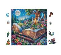 Puzzle Da 100 Pezzi Per Adulti Magic Book 28x28cm Livello Principiante Per Nuovi Giocatori Montaggio Facile Esperienza Fluida Adatto A Tutte Le Età