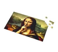 Puzzle da 100 pezzi per bambini Leonardo Da Vinci'S Monna Lisa: A Mysterious Smile Picture Puzzle da 1000 pezzi Giocattoli per bambini per ragazze (500 pezzi)