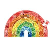 Puzzle da 100 pz/Animali Arcobaleno