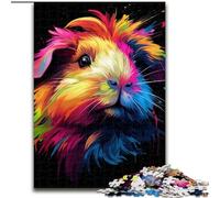 Puzzle da 1000 pezzi a forma di cane in legno, idea regalo unica per decorare la casa fai da te 50x75cm per adolescenti e famiglie, decorazione fai da te perfetta e sfida rompicapo