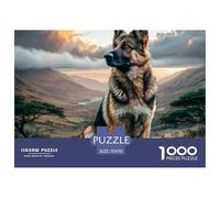 Puzzle da 1000 pezzi a forma di cane, simpatico animale domestico per adulti, giochi educativi, bella decorazione, sfida, alta difficoltà, maschio e femmina, compleanno, 70x50 cm/1000 pezzi, regali