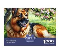 Puzzle da 1000 pezzi a forma di cane, simpatico animale domestico per giochi educativi per adulti, decorazione per la casa, alta difficoltà, maschio e femmina, compleanno, 70x50 cm/1000 pezzi, regali