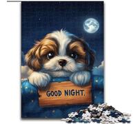 Puzzle da 1000 pezzi a forma di cucciolo, per adulti, ideale per decorare casa e ufficio, regalo perfetto per il compleanno (dimensioni 26x38cm)