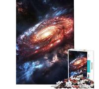 Puzzle da 1000 pezzi a forma di cuore galattico per ragazzi divertimento a casa decorazione per la casa giocattolo antistress per ragazzi dai 14 anni in su (38x52cm)