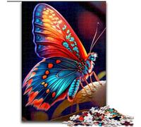 Puzzle da 1000 pezzi a forma di farfalla, puzzle impossibile per adulti, dimensioni 50x75cm, relax e sfida, decorazione colorata per la casa, amici.