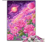 Puzzle da 1000 pezzi a forma di fiori, per adulti, giocattolo di intelligenza per giochi al chiuso in famiglia (dimensioni 50x75cm)
