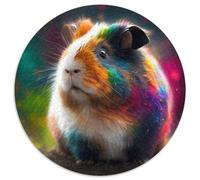 Puzzle da 1000 pezzi a forma di porcellino d'India, puzzle colorati per adulti, rompicapo impegnativo per adolescenti, divertente serata di giochi in famiglia, 67,5x67,5 cm