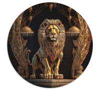 Puzzle da 1000 pezzi a forma di tigre meccanica, in cartone, per adolescenti e famiglie, perfetto come decorazione fai da te e come sfida per stimolare la mente (dimensioni 67,5x67,5 cm)
