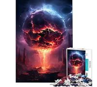 Puzzle da 1000 pezzi a tema anime "Distruzione della Terra" gioco pratico e coinvolgente per coltivare la pazienza un'opera d'arte un regalo perfetto per la decorazione della casa (dimensioni 38x52cm)