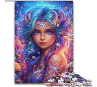 Puzzle da 1000 pezzi a tema Anime Girl per adulti e adolescenti, interessante strumento per ridurre lo stress e favorire l'interazione genitore-figlio (26x38cm)