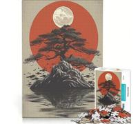 Puzzle da 1000 pezzi a tema cultura giapponese vintage gioco educativo rilassante e stimolante per la mente ideale come decorazione da scrivania 38x52cm