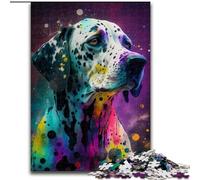 Puzzle da 1000 pezzi a tema dalmata, un rompicapo stimolante per adolescenti, divertente serata di giochi in famiglia (dimensioni 26x38cm)