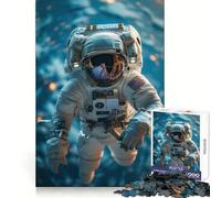 Puzzle da 1000 pezzi a tema esplorazione spaziale per adulti, gioco di logica, passatempo per la casa, bordi puliti, regalo perfetto (50x75cm)