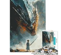 Puzzle da 1000 pezzi a tema fiabe e leggende gioco educativo e rompicapo perfetto come regalo decorativo per uomini e donne (dimensioni 50x75cm)