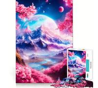 Puzzle da 1000 pezzi a tema Giorno Celeste,con bordi sottili,ideale per stimolare la mente,rilassare e divertirsi,perfetto come regalo di Natale (38x26cm)