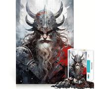 Puzzle da 1000 pezzi a tema mitologia norrena per adulti, ideale come regalo o per stimolare la creatività Gioco di logica e divertimento Qualità eccellente (50x75cm)