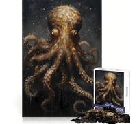 Puzzle da 1000 pezzi a tema polpo e fiaba per ragazzi, ideale per stimolare la memoria, ridurre lo stress e creare un'atmosfera rilassante e artistica (38x26cm)