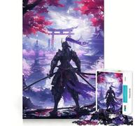 Puzzle da 1000 pezzi a tema Samurai e cultura giapponese per ragazzi, gioco di logica stimolante, momento di relax, bordi nitidi, regalo creativo (38x26cm)