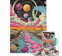 Puzzle da 1000 pezzi a tema spaziale e fantasy per ragazzi ideale per sfide di velocità e divertimento perfetto per compleanni e Natale Un giocattolo che stimola l'intelligenza e crea dipendenza