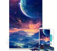 Puzzle da 1000 pezzi a tema spaziale per adolescenti, ideale per rafforzare la memoria e il legame familiare, con bordi precisi e un regalo pensato con cura (38x52cm)