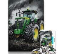Puzzle da 1000 pezzi a tema trattore agricolo per adolescenti, aiuta il cervello ad allenarsi, giocattoli avvincenti per coltivare la pazienza, ottimo regalo (50x75cm)
