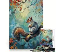 Puzzle da 1000 pezzi "Abitante dell'albero" per adolescenti, stimola l'attività cerebrale, rilassa e favorisce il relax Taglio preciso Regalo perfetto (50x75cm)
