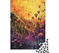 Puzzle Da 1000 Pezzi - Abstract Floral Wall Art Print Puzzle Gioco Rompicapo Decorazione Da Parete Offerta Come Regalo Per Tutta La Famiglia 38x26cm/1000pcs