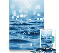 Puzzle da 1000 pezzi "Acqua dell'Oceano" per adulti, ideale per migliorare la memoria, per un momento di relax rilassante, con taglio preciso, perfetto come regalo per le vacanze (50x75cm)