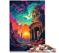 Puzzle da 1000 pezzi adulti rovine romane giochi divertenti tutta la famiglia 26 x 38 cm decorazione da parete unica compleanno adolescente dai 14 anni in su