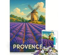 Puzzle da 1000 pezzi Affiche Vintage Provence | Staycation: un modo per passare il tempo una collezione di artisti e opere d'arte che rafforzano l'amore tra le coppie