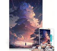 Puzzle da 1000 pezzi "Affrontare la tempesta", gioco interattivo, allena la mente e la mano, con pezzi a incastro di forma casuale 50x75cm