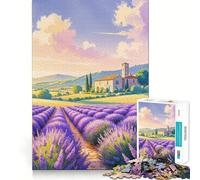 Puzzle da 1000 pezzi "Alba in Provenza" per adulti, gioco di logica e intrattenimento, pezzo artistico di alta qualità 38x52cm