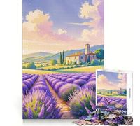 Puzzle da 1000 pezzi "Alba in Provenza" per adulti, gioco di logica e intrattenimento, pezzo di alta qualità 50x75cm