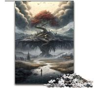 Puzzle da 1000 pezzi "Albero della vita del paradiso", dimensioni 50x75cm, regalo perfetto per familiari e amici, adatto dai 14 anni in su.