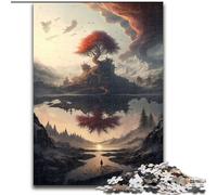 Puzzle da 1000 pezzi, Albero della vita del Paradiso, puzzle per adulti, dimensioni 50x75cm, rompicapo fai da te stimolante per adolescenti