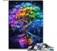 Puzzle da 1000 pezzi Albero della vita per adolescenti, dai 14 anni in su, rompicapo per famiglie, regali di compleanno per Natale (26x38cm)