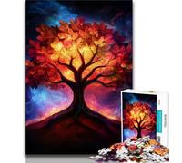 Puzzle da 1000 pezzi Albero della vita per adolescenti sfida difficile antistress migliora l'amore tra coppie (50x75cm)
