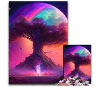 Puzzle da 1000 pezzi Albero della vita Puzzle difficili per adulti Ideale per gli innamorati, perfetto regalo di Natale, Capodanno, San Valentino 50x75CM/19,68x29,52 pollici