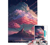 Puzzle da 1000 pezzi "Albero Divino" sfida impegnativa da completare gioco educativo impossibile per ragazzi dai 14 anni in su (38x26cm)