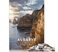 Puzzle da 1000 pezzi ALGARVE per adulti, difficoltà alta, rafforza le relazioni tra i membri della famiglia (38x26 cm)