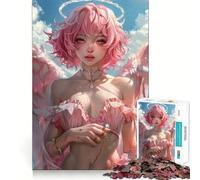 Puzzle da 1000 pezzi "Ali d'angelo della regina" per adulti,gioco stimolante per la mente,superficie liscia e priva di sbavature,hobby affascinante per i momenti di svago (50x75cm)