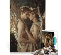 Puzzle da 1000 pezzi "Ali dell'amore" per adolescenti giochi per famiglie attività divertenti da fare a casa collezione d'artista belle arti 50x75cm