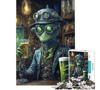 Puzzle da 1000 pezzi Alien Ales Beer Beyond Puzzle da 1000 pezzi Decorazione per la casa Giocattolo Perfetto Decorazione per Ideale come regalo (38x26cm)