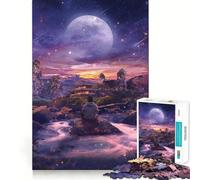Puzzle da 1000 pezzi "Alla ricerca della pace" per adolescenti, puzzle facile da costruire, per il tempo libero, con taglio preciso, regalo di Babbo Natale (38x52cm)