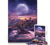 Puzzle da 1000 pezzi "Alla ricerca della pace" per adolescenti, puzzle facile da costruire, per il tempo libero, con taglio preciso, regalo di Babbo Natale (38x52cm)