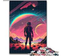 Puzzle da 1000 pezzi alla scoperta di nuovi mondi, in cartone, gioco interattivo per famiglie, rompicapo, giocattolo educativo, 1000 pezzi(26x38cm)