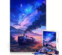 Puzzle da 1000 pezzi "Allenati sotto un cielo stellato" per adulti e ragazzi, ideale per allenare la mente, creare un'atmosfera serena, con taglio laser e un bel regalo (50x75cm)