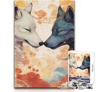 Puzzle da 1000 pezzi "Amore proibito" per adulti, gioco creativo di risoluzione dei problemi, idea regalo memorabile e sentita, dimensioni 50x75cm